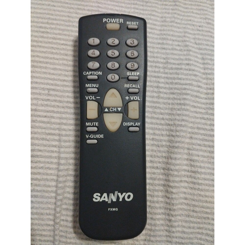 OEM Sanyo FXMG TV Remote Control - Tested